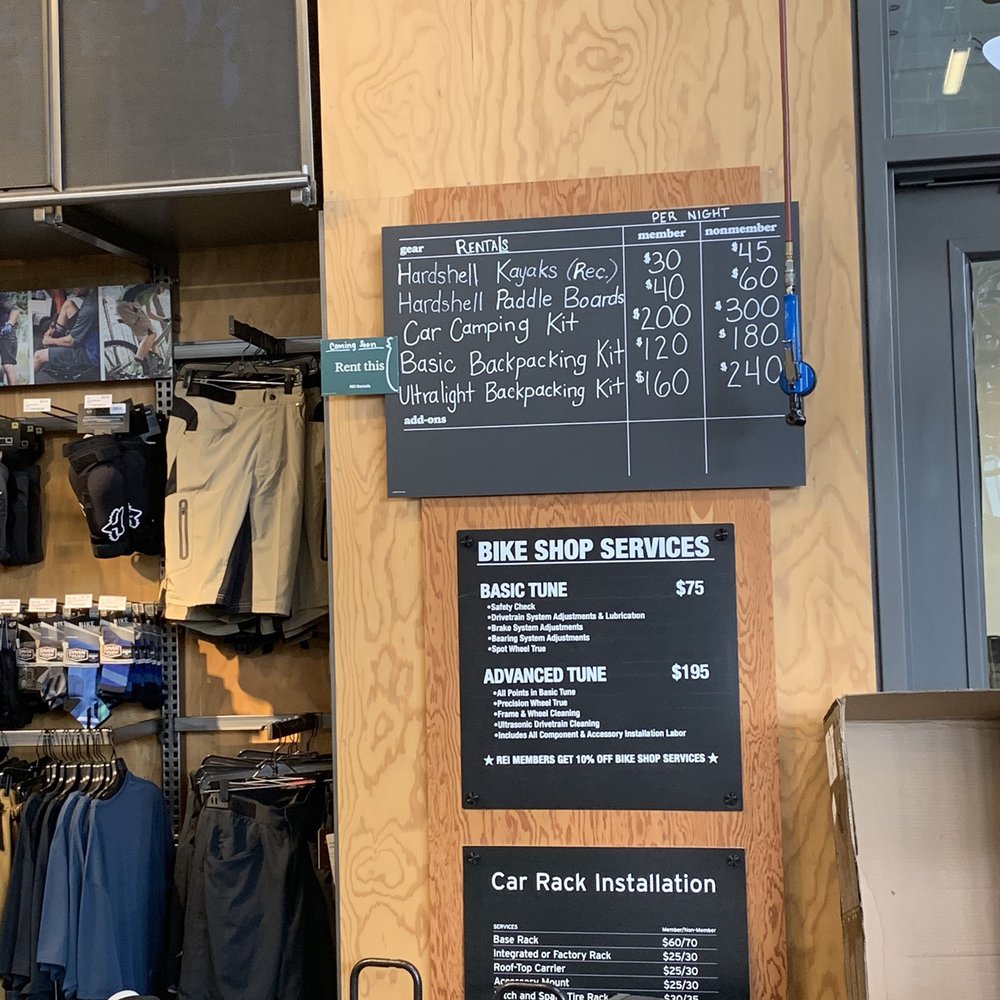 REI - Price boards - Sports Wear Near Me - Virginia Beach, Virginia REI - Price boards - Sports Wear Near Me - Virginia Beach, Virginia