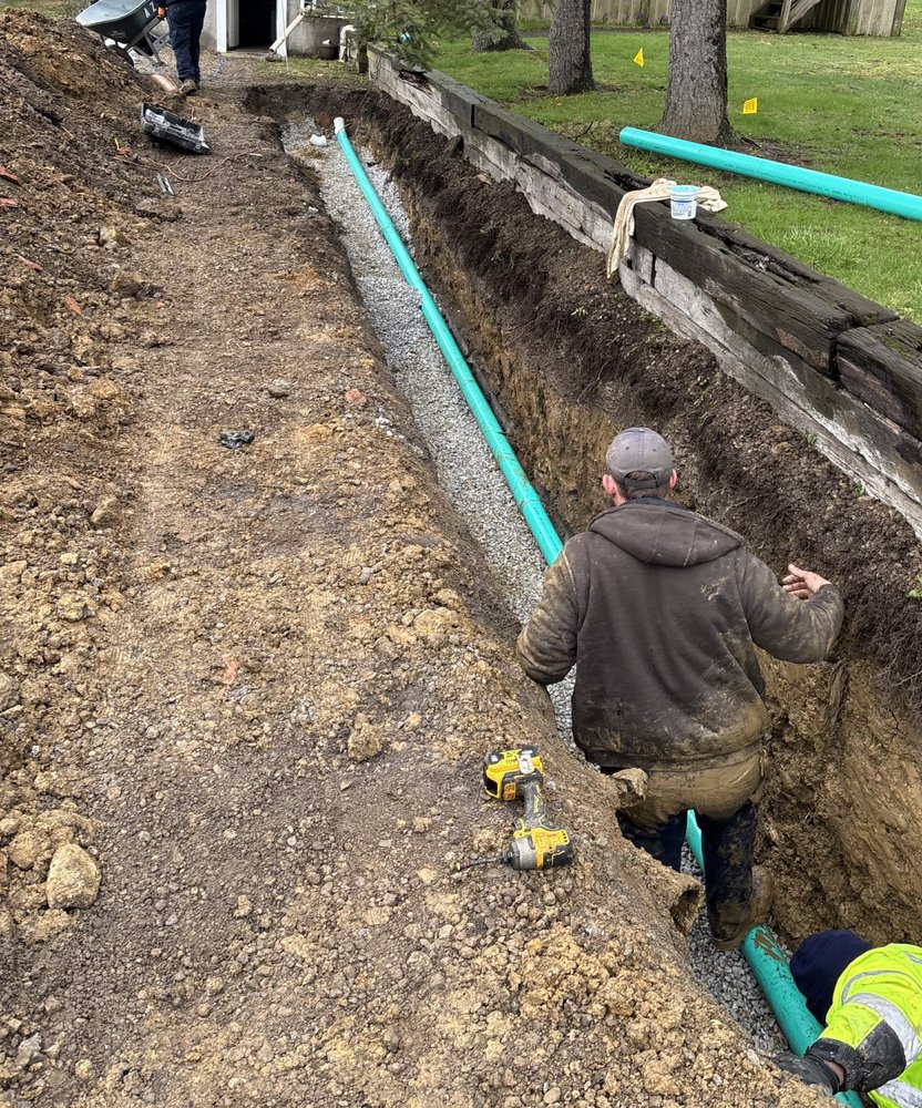 Slide of AB Excavation and Drain