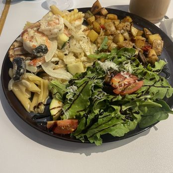 Cafe Amico - Shrimp tostine from the brunch menu - Sandwiches Near Me - Roswell, Georgia