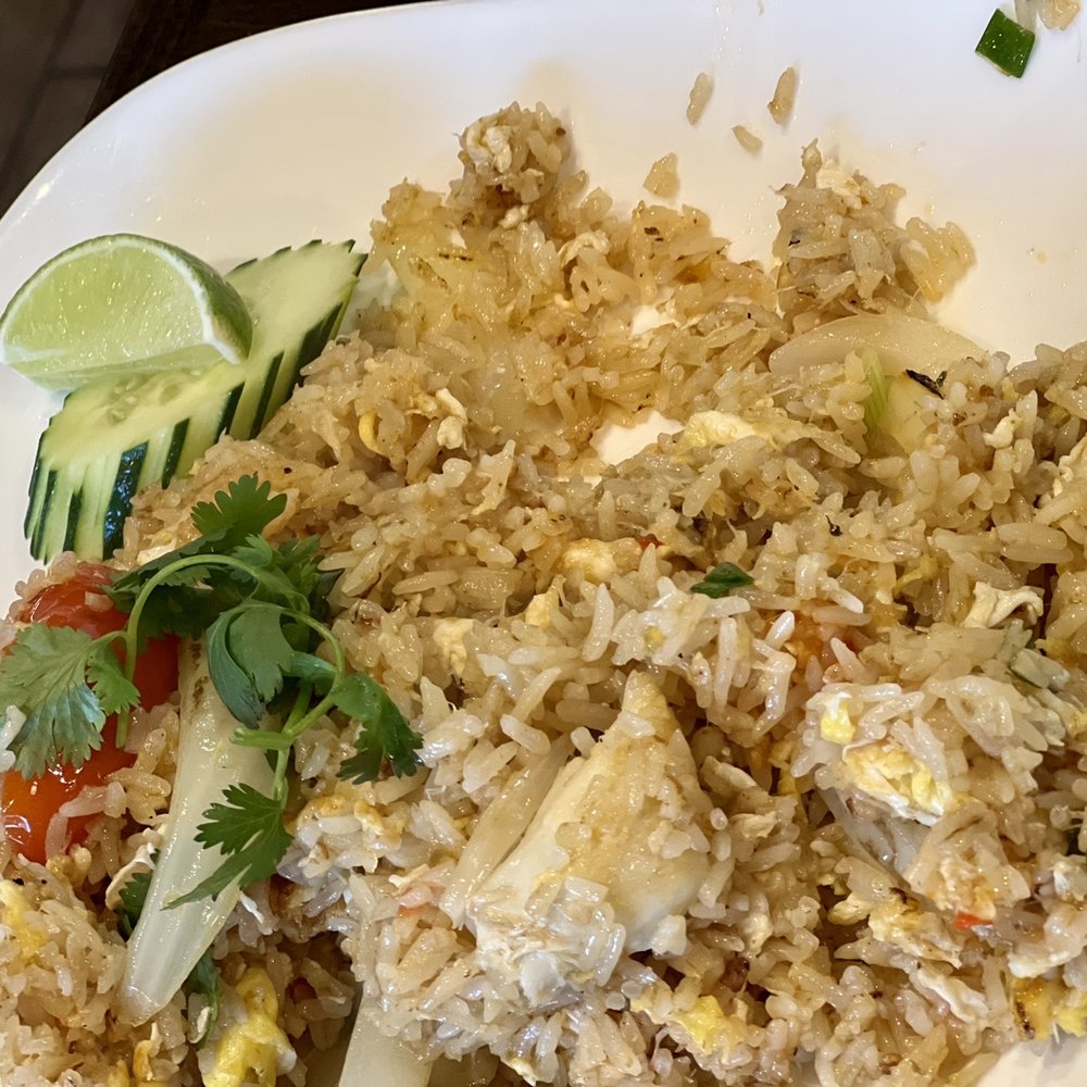 Thai Square - 8. Crab Fried Rice - Thai Near Me - Sugar Land, Texas Thai Square - 8. Crab Fried Rice - Thai Near Me - Sugar Land, Texas
