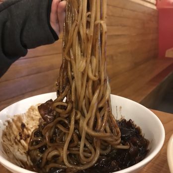 Paik's Noodle - Black bean noodles - Korean Near Me - Glenview, Illinois
