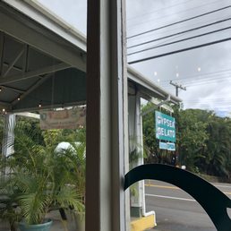 View from Inside cafe to the highway