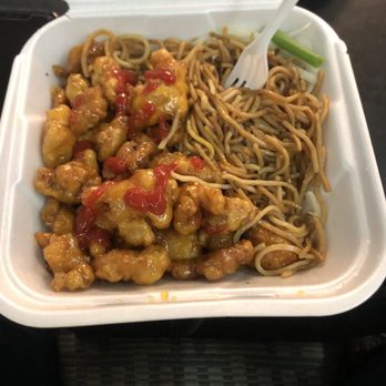 Pho Saigon Express - C6. Orange Chicken with noddles - Vietnamese Near Me - Escondido, California Pho Saigon Express - C6. Orange Chicken with noddles - Vietnamese Near Me - Escondido, California