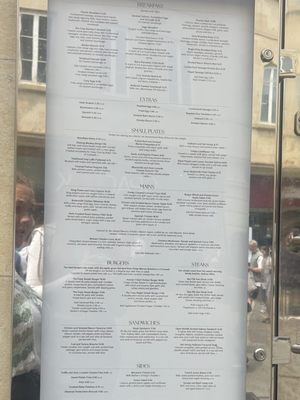 Menu photo 1 Cosy Club Bath, BAS Menu photo 1 Cosy Club Bath, BAS