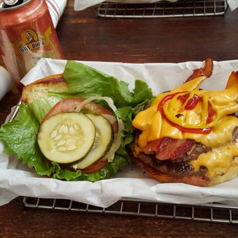 Park Burger - Delicious double cheeseburger. With delicious bacon. With Delicious pickles. It dissipated into thin air through my mouth hole. - Burgers Near Me - Denver, Colorado Park Burger - Delicious double cheeseburger. With delicious bacon. With Delicious pickles. It dissipated into thin air through my mouth hole. - Burgers Near Me - Denver, Colorado