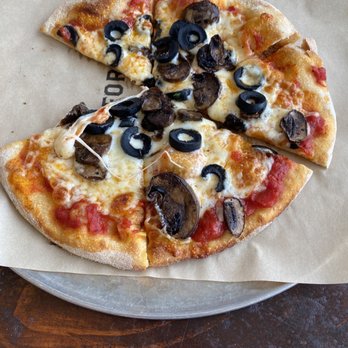 Your Pie Pizza - 7" made to order cheese pizza with mushrooms - Pizza Near Me - Grovetown, Georgia