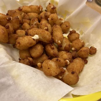 Laurelville Pizza - Beer battered cheese curds. Hot and fresh! - Pizza Near Me - Laurelville, Ohio