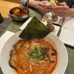 Spicy Miso Ramen, Chicken Karaage Spicy Miso Ramen, Chicken Karaage