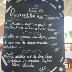 Le Cabanon - Daily specials