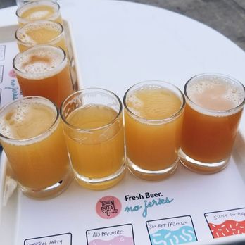 Temescal Brewing - Flight - Beer Gardens Near Me - Oakland, California Temescal Brewing - Flight - Beer Gardens Near Me - Oakland, California