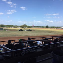 Gillespie County Fair Racing - Race track!