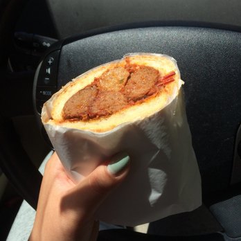 Limoncello - Meatball sandwich, called the rompiballe. If you get it, ask them what the name means, it's hilarious. - Sandwiches Near Me - San Francisco, California