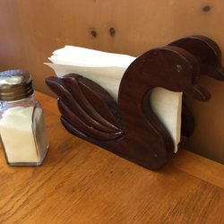 Vallarta's Mexican Restaurant - Swan napkin holder~