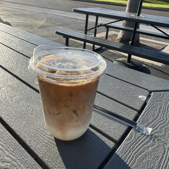 Curious Soul Artisan Bakery - Iced Caramel Latte with Oat Milk - Coffee & Tea Near Me - Treasure Island, Florida Curious Soul Artisan Bakery - Iced Caramel Latte with Oat Milk - Coffee & Tea Near Me - Treasure Island, Florida