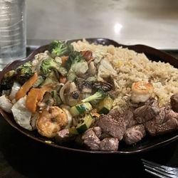 Tokyo Hibachi & Sushi - Chix and shrimp