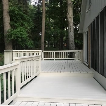 Integrity Pro Painters - Solid Deck stain after pic - Painters Near Me - Green Bay, Wisconsin Integrity Pro Painters - Solid Deck stain after pic - Painters Near Me - Green Bay, Wisconsin