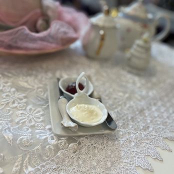 The Tea Room Experience - Devonshire cream and raspberry jam served - Tea Rooms Near Me - Orlando, Florida The Tea Room Experience - Devonshire cream and raspberry jam served - Tea Rooms Near Me - Orlando, Florida