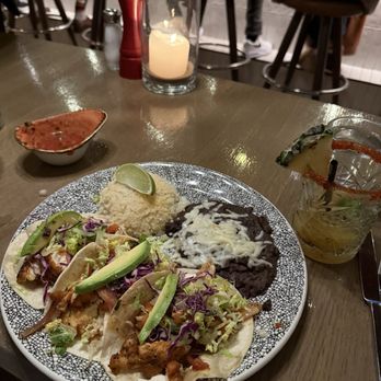 Caló Kitchen + Tequila - Halibut Tacos - Cocktail Bars Near Me - Costa Mesa, California Caló Kitchen + Tequila - Halibut Tacos - Cocktail Bars Near Me - Costa Mesa, California