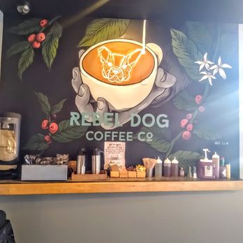Rebel Dog Coffee Co. & Tavern PLAINVILLE - This wall art......enough said.... - Coffee & Tea Near Me - Plainville, Connecticut