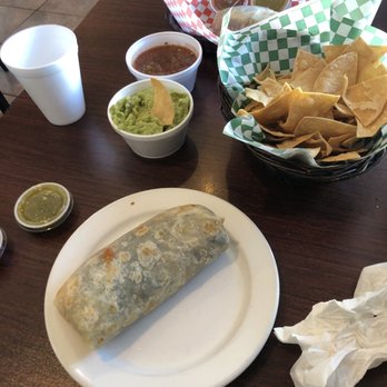 PHX Burrito House - Green chili pork burrito with chips and guacamole. - Mexican Near Me - Phoenix, Arizona PHX Burrito House - Green chili pork burrito with chips and guacamole. - Mexican Near Me - Phoenix, Arizona
