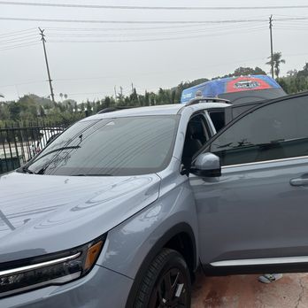 Car City Custom - Window tint of a 2025 Honda pilot - Car Window Tinting Near Me - Long Beach, California Car City Custom - Window tint of a 2025 Honda pilot - Car Window Tinting Near Me - Long Beach, California