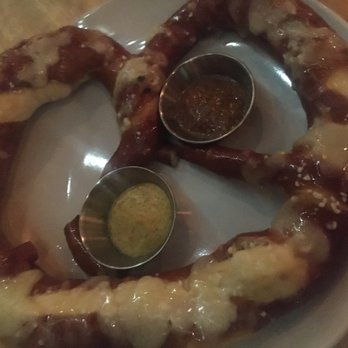 Black Forest Brooklyn - Brezel With Cheese - German Near Me - Brooklyn, New York
