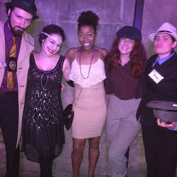 The Murder Mystery Co - Me and some of the cast!