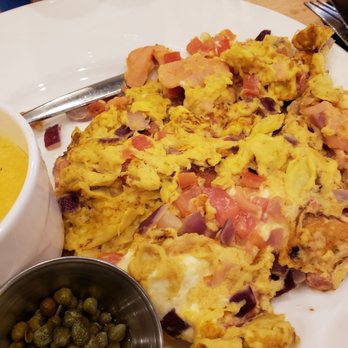 Yolk - South Loop - Salmon scramble - Breakfast & Brunch Near Me - Chicago, Illinois Yolk - South Loop - Salmon scramble - Breakfast & Brunch Near Me - Chicago, Illinois