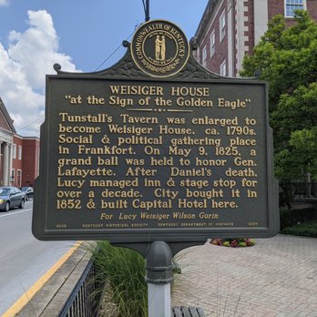 Weisiger House - Weisiger House Historical Marker, Frankfort - Landmarks & Historical Buildings Near Me - Frankfort, Kentucky Weisiger House - Weisiger House Historical Marker, Frankfort - Landmarks & Historical Buildings Near Me - Frankfort, Kentucky