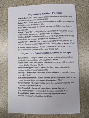 Menu photo 2 The Corner Deli Albany, NY