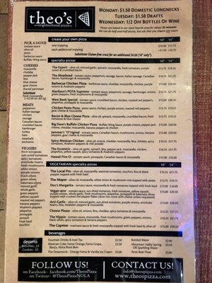 Theo's Neighborhood Pizza by null