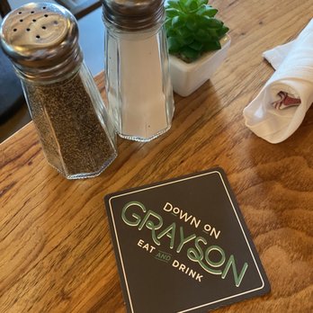 Down On Grayson - Cute [fake] succulent - New American Near Me - San Antonio, Texas