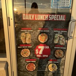 Plates & Bowls - Daily Lunch special as if Sep 2022