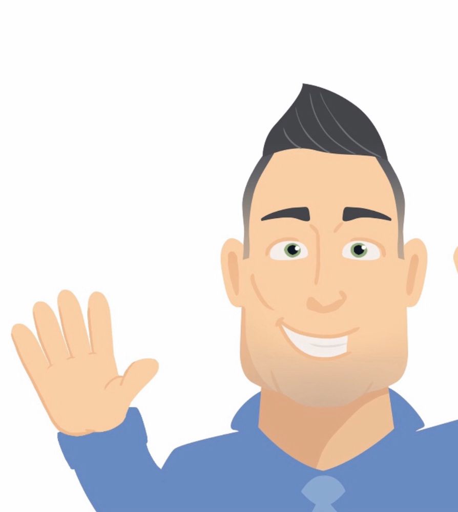 Slide of The Roof Man