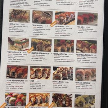 Haru Ichiban - Menu as of 07/31/26 - Japanese Near Me - Duluth, Georgia