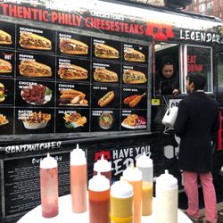 Food truck around old town Alexandria