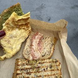 Very disappointing. The bacon is barely cooked, and the roof started to leak when I was ordering.