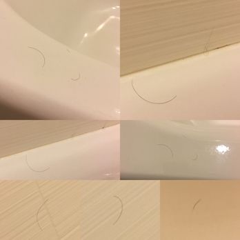 Residence Inn Cleveland Independence - This is a group of photos I took of the bathtub and the lovely hair the staff left for us. We were about to bath our 8 month old in. - Hotels Near Me - Independence, Ohio Residence Inn Cleveland Independence - This is a group of photos I took of the bathtub and the lovely hair the staff left for us. We were about to bath our 8 month old in. - Hotels Near Me - Independence, Ohio