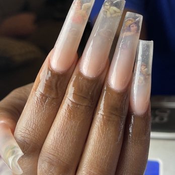 Grand Lux Nail Lounge - Encapsulated ombré nails - Eyelash Service Near Me - Houston, Texas Grand Lux Nail Lounge - Encapsulated ombré nails - Eyelash Service Near Me - Houston, Texas