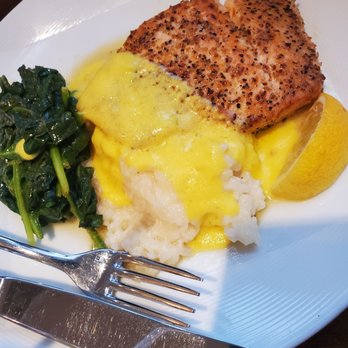 Currents Restaurant - Seared salmon - Modern European Near Me - Sarasota, Florida Currents Restaurant - Seared salmon - Modern European Near Me - Sarasota, Florida