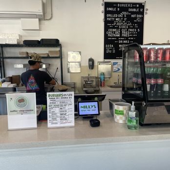 Nilly's Burgers - Front counter - Burgers Near Me - Artesia, California Nilly's Burgers - Front counter - Burgers Near Me - Artesia, California