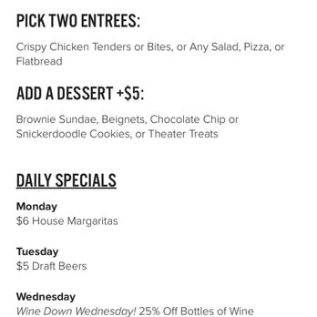 Studio Movie Grill - Menu Dec 2022 - Cinema Near Me - Fort Worth, Texas Studio Movie Grill - Menu Dec 2022 - Cinema Near Me - Fort Worth, Texas