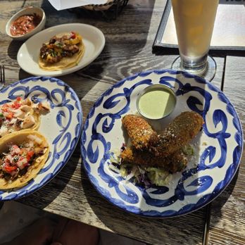 Chevys - Happy hour tacos and jalapeño poppers with yummy cilantro cream sauce - Mexican Near Me - Fairfield, California