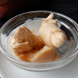 Cottage Balti - Cardamom flavored ice cream dessert.