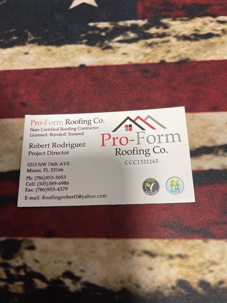 Slide of Pro-Form Roofing