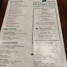 Menu Menu