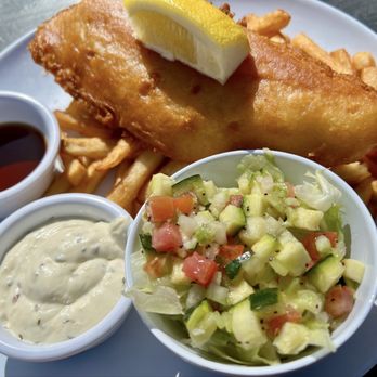 Breakers Breakfast, Brunch & Lunch - Fish and chips - Breakfast & Brunch Near Me - Pacifica, California