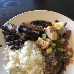 Churrascaria Brazilian Steakhouse - Plate of food