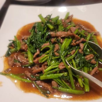 Dumpling Xuan - B5. Beef W. Chinese Watercress In Shacha Sauce - Chinese Near Me - Cambridge, Massachusetts