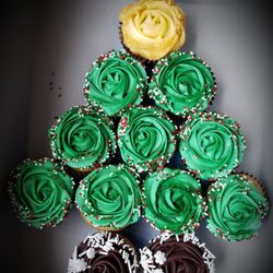 Cupcakes By Essi - Christmas tree